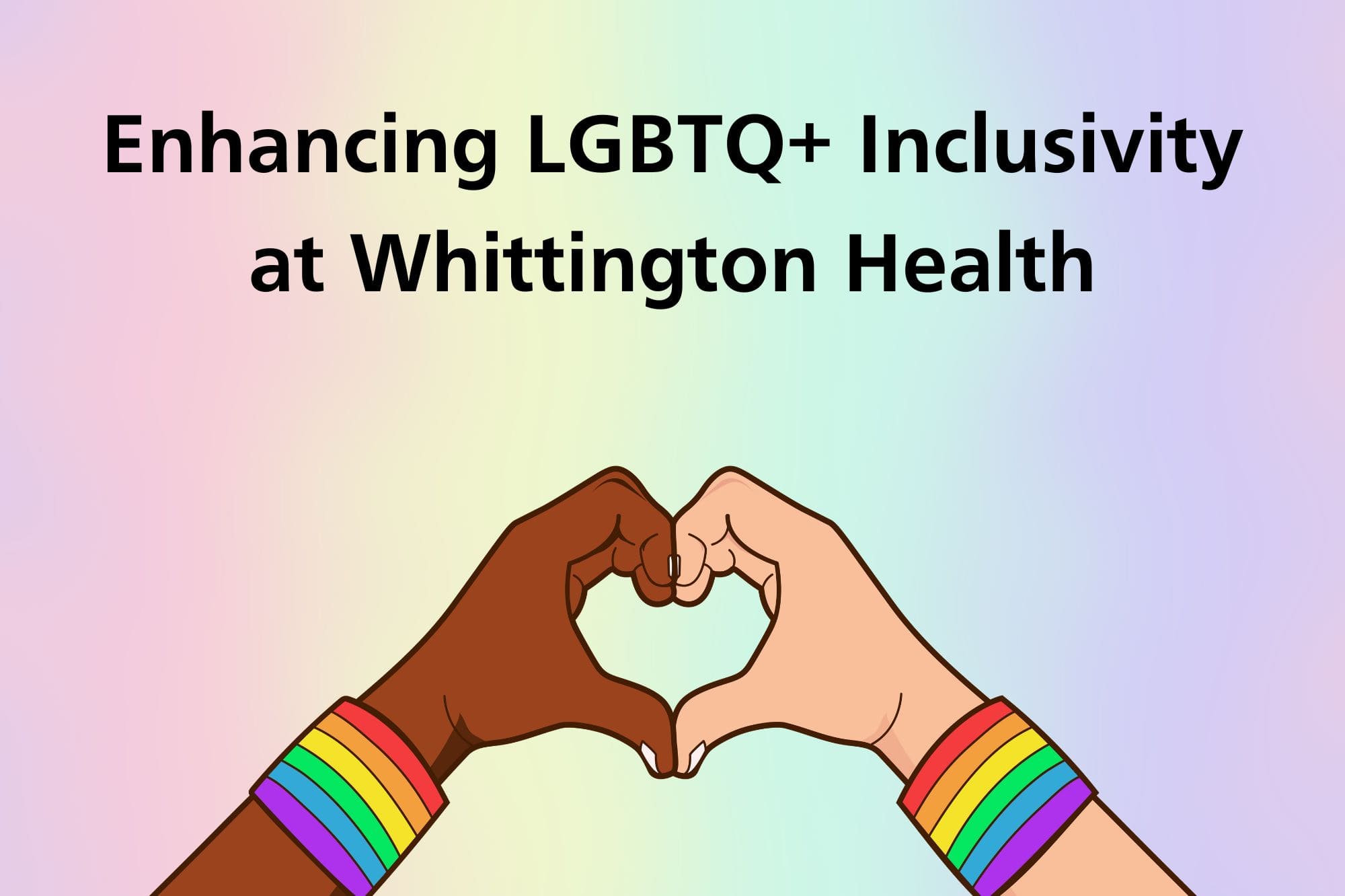 Help us to improve our services for LGBTQ+ patients and staff